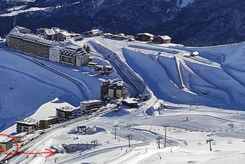 Vue Panoramique Sur Les Pyrenees Apartment Saint-Lary-Soulan Exterior foto